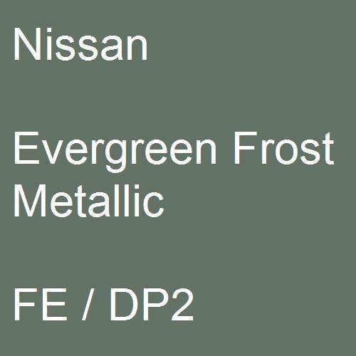 Nissan, Evergreen Frost Metallic, FE / DP2.